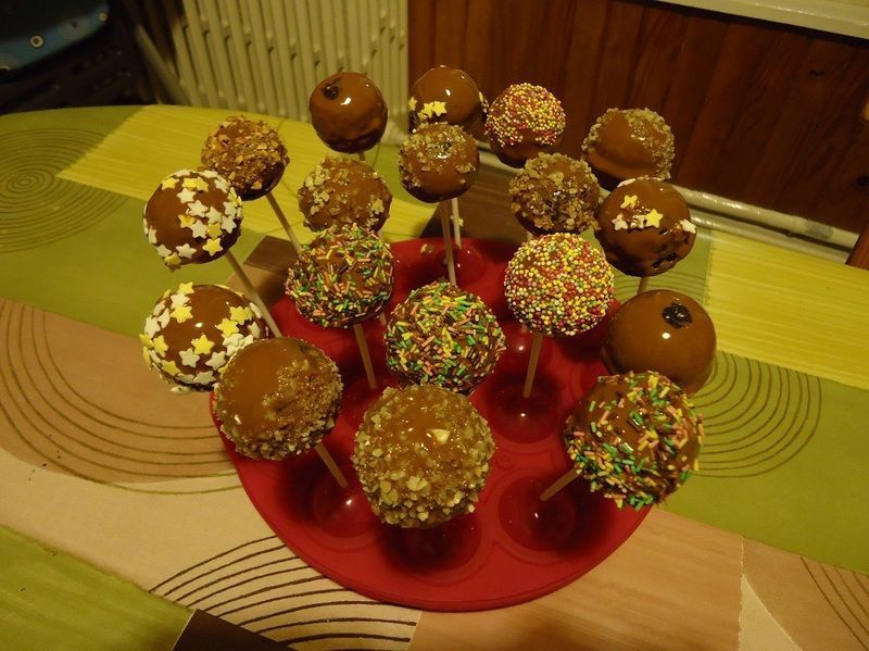 Cakes pops au chocolat - Centerblog